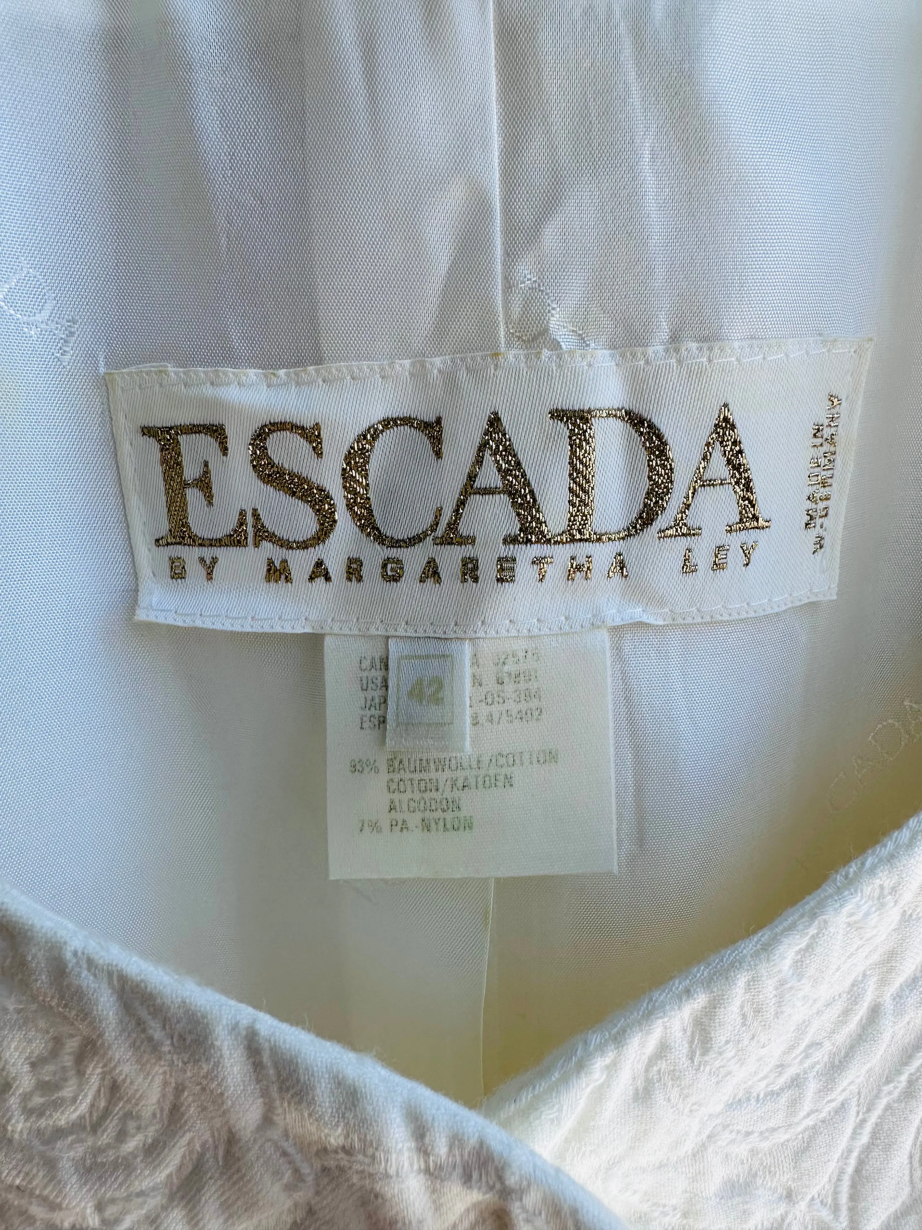 Vintage Escada Blazer Dress