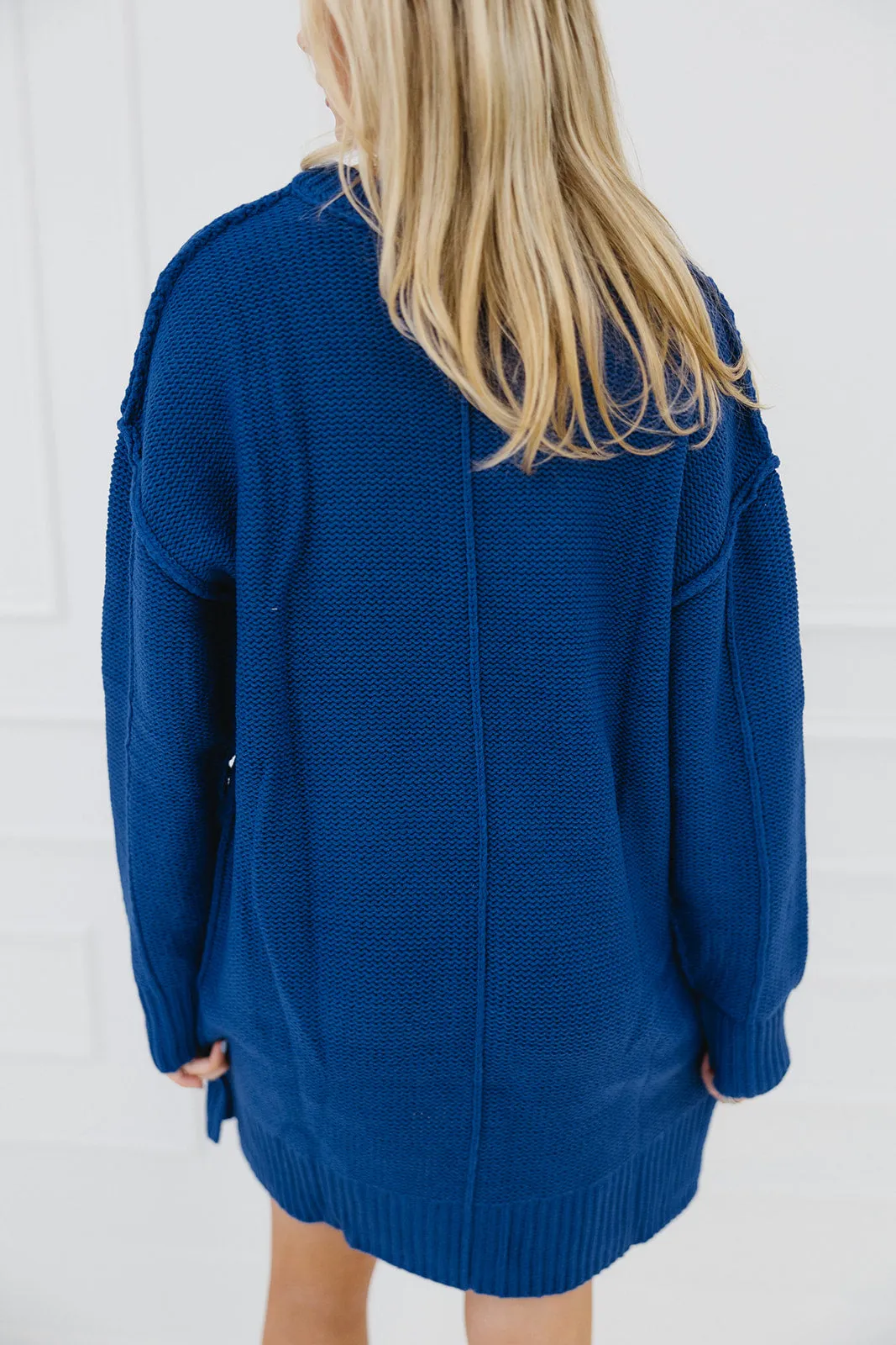 Walker Mini Dress - Royal Blue