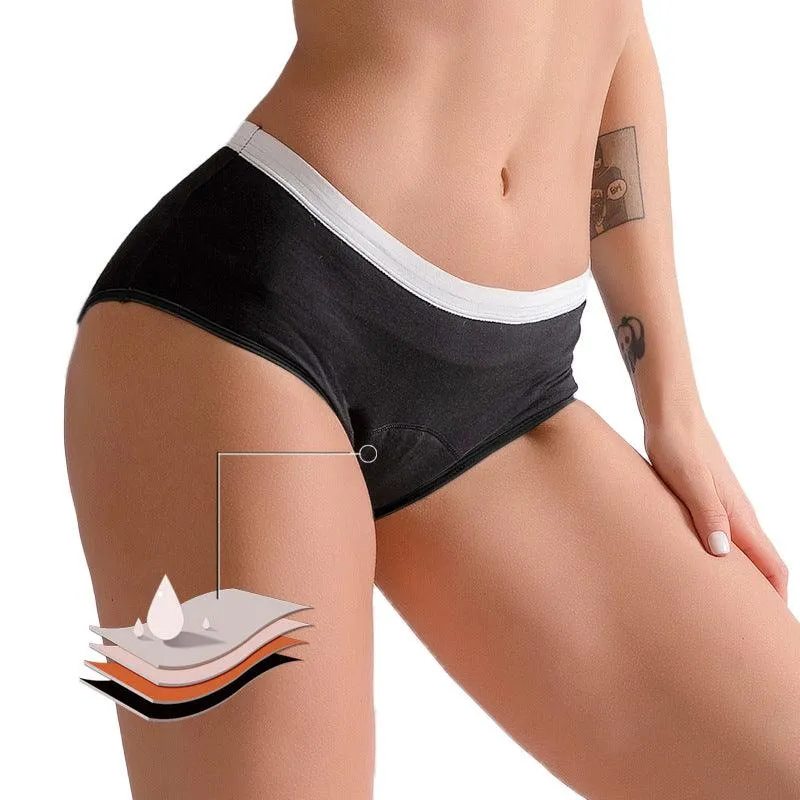 Women's Large Size Physiological Underwear Leak-proof