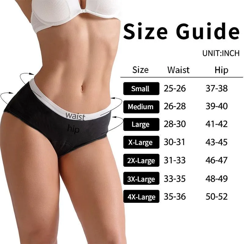 Women's Large Size Physiological Underwear Leak-proof