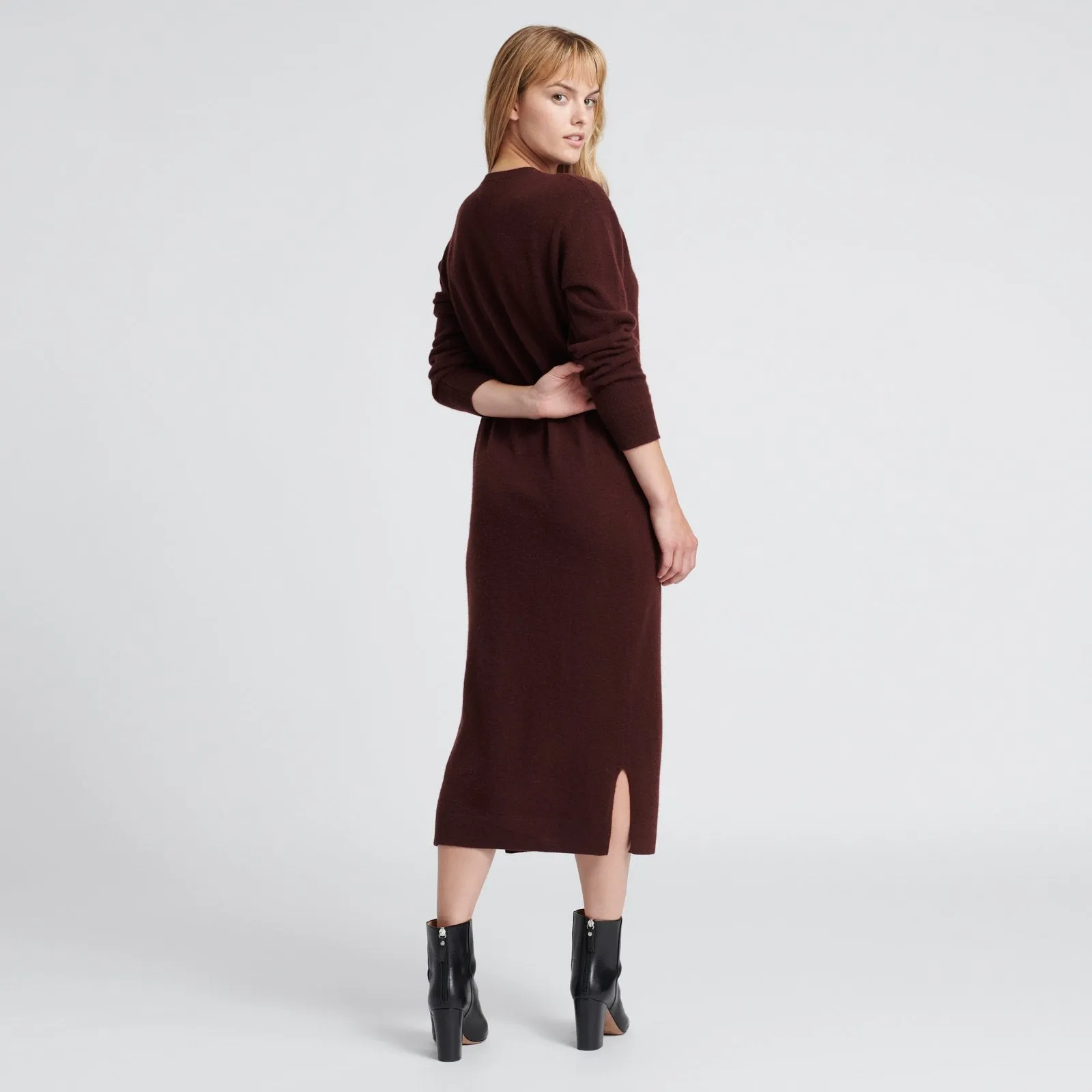 Wool Cashmere Sweater Dress