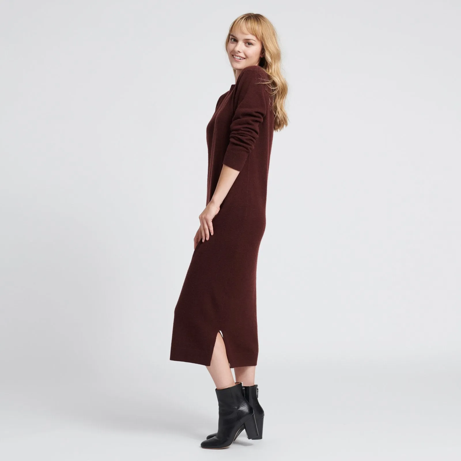 Wool Cashmere Sweater Dress