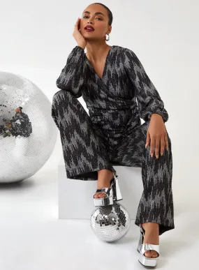 Wrap Tie Jumpsuit